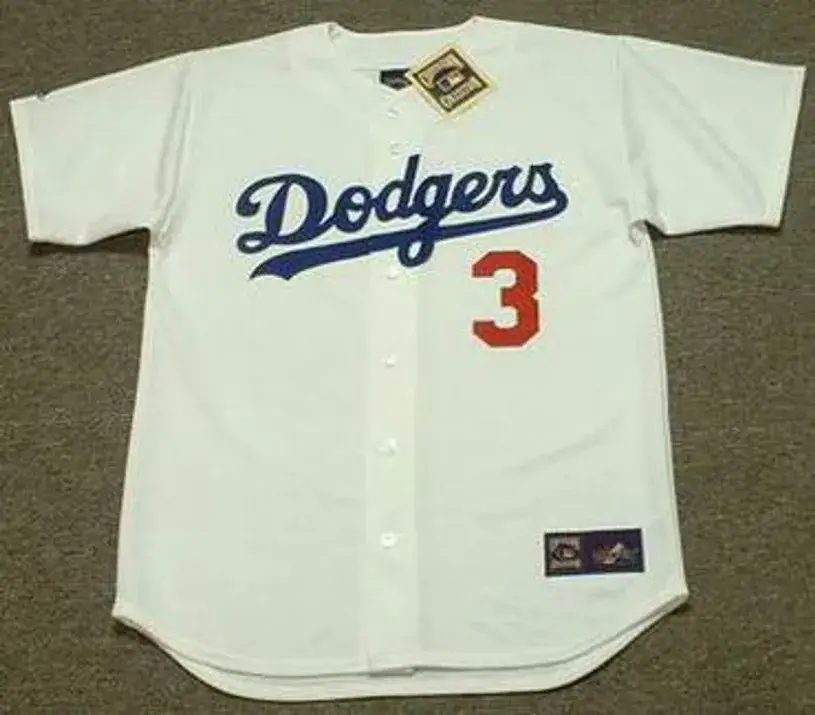 WILLIE DAVIS Los Angeles Dodgers 1960’s Majestic Cooperstown Throwback Home Jersey