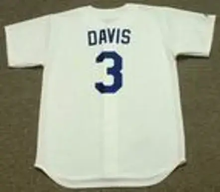 WILLIE DAVIS Los Angeles Dodgers 1960’s Majestic Cooperstown Throwback Home Jersey 