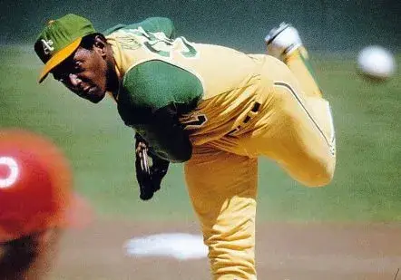 VIDA BLUE Oakland Athletics 1969 Majestic Cooperstown Throwback Baseball Jersey 