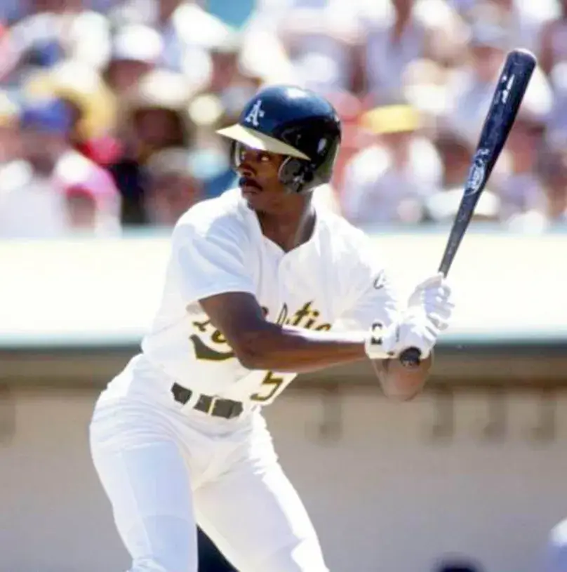 WILLIE McGEE Oakland Athletics 1990 Home Majestic Baseball Throwback Jersey 