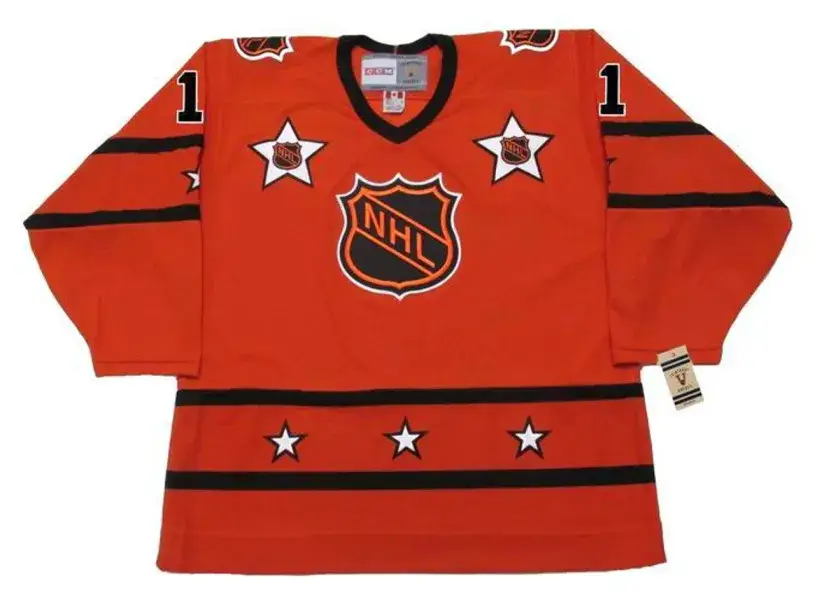 BERNIE PARENT 1975 CCM Throwback NHL “All Star” Hockey Jersey