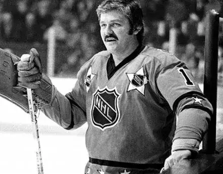 BERNIE PARENT 1975 CCM Throwback NHL “All Star” Hockey Jersey 