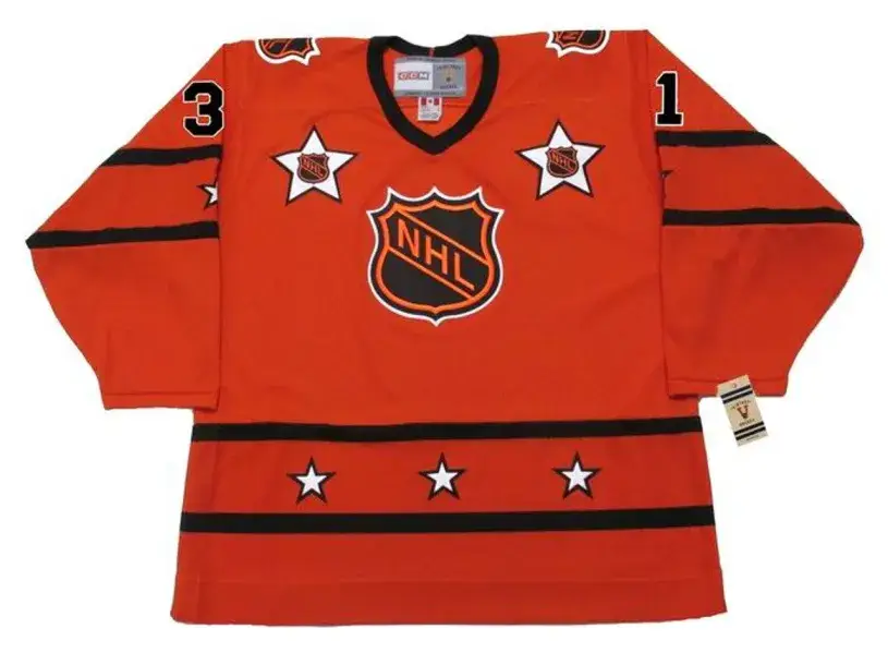 BILLY SMITH 1978 CCM Vintage Throwback NHL “All Star” Hockey Jersey