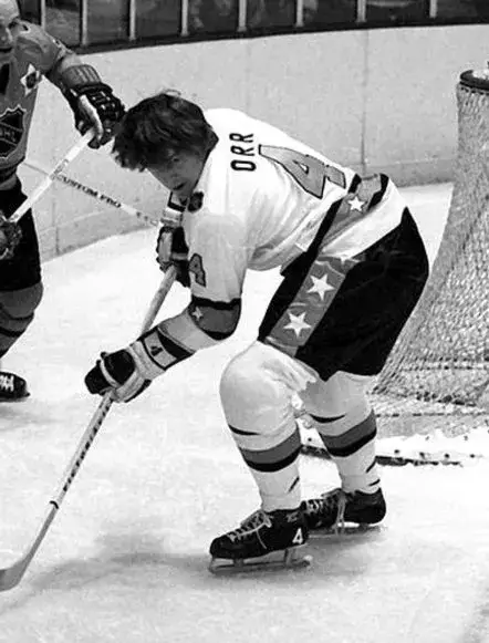 BOBBY ORR 1973 CCM Vintage Throwback NHL “All Star” Hockey Jersey 