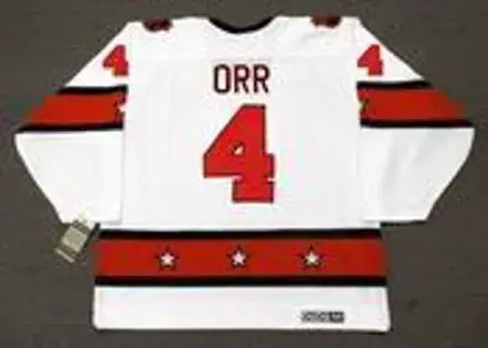 BOBBY ORR 1973 CCM Vintage Throwback NHL “All Star” Hockey Jersey 