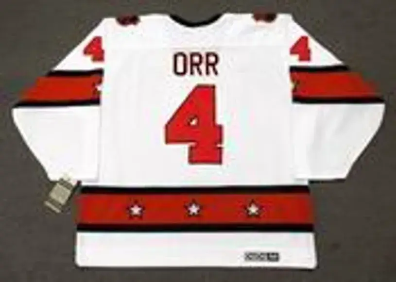BOBBY ORR 1973 CCM Vintage Throwback NHL “All Star” Hockey Jersey 