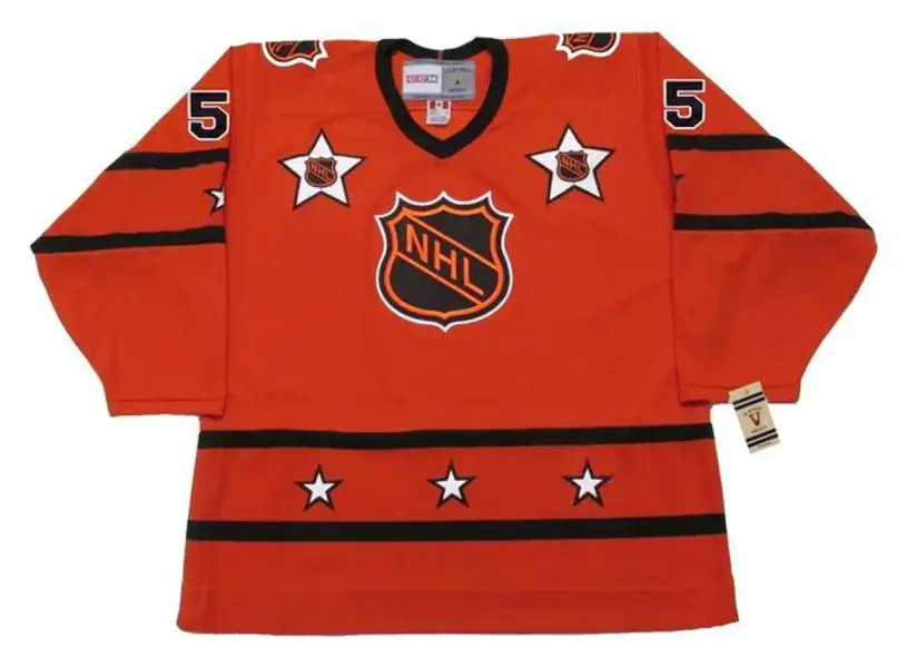 DENIS POTVIN 1978 CCM Vintage Throwback NHL “All Star” Hockey Jersey