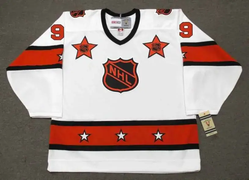 GORDIE HOWE 1980 CCM Vintage Throwback NHL “All Star” Hockey Jersey