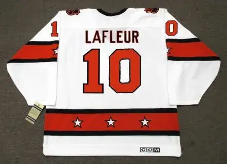 GUY LAFLEUR 1980 CCM Vintage Throwback NHL “All Star” Hockey Jersey 