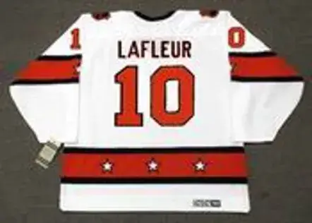 GUY LAFLEUR 1980 CCM Vintage Throwback NHL “All Star” Hockey Jersey 