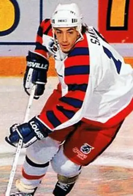 JOE SAKIC 1992 Wales “All Star” CCM Vintage NHL Jersey 