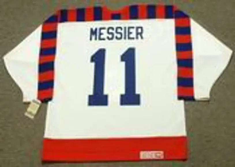 MARK MESSIER 1992 Wales “All Star” CCM Vintage NHL Jersey 