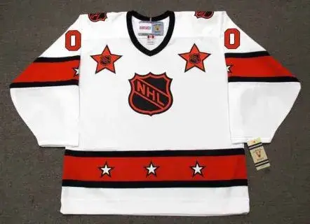NHL 1970’s “All Star” CCM Throwback White Jersey Customized “Any Name & Number(s)”