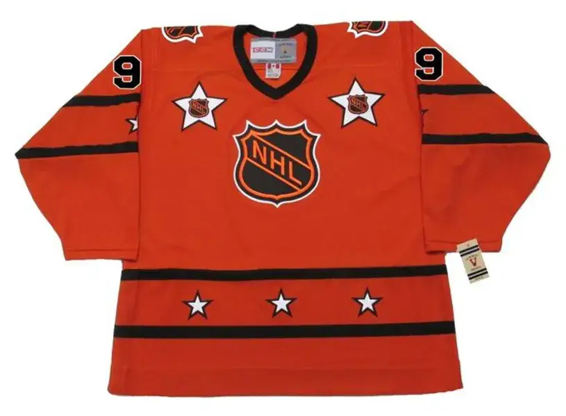 WAYNE GRETZKY 1980 CCM Vintage Throwback NHL “All Star” Hockey Jersey