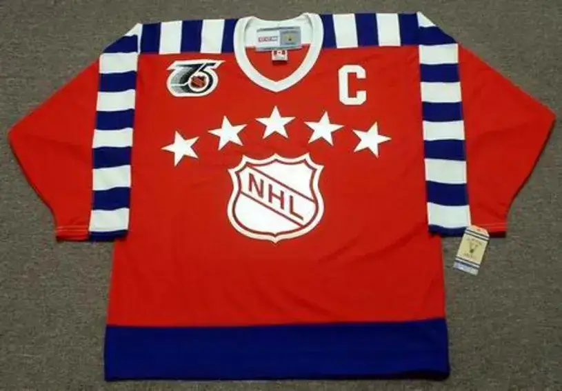 WAYNE GRETZKY 1992 Campbell “All Star” CCM Vintage NHL Throwback Jersey