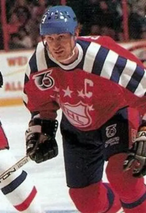 WAYNE GRETZKY 1992 Campbell “All Star” CCM Vintage NHL Throwback Jersey 