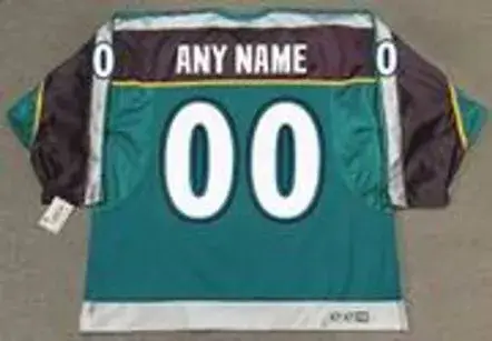 ANAHEIM MIGHTY DUCKS 1990’s CCM Alternate Jersey Customized “Any Name & Number(s)” 