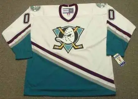 ANAHEIM MIGHTY DUCKS 1990’s CCM Throwback Home Jersey Customized “Any Name & Number(s)”