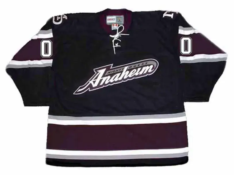 ANAHEIM MIGHTY DUCKS 2005 CCM Vintage Alternate Jersey Customized “Any Name & Number(s)”