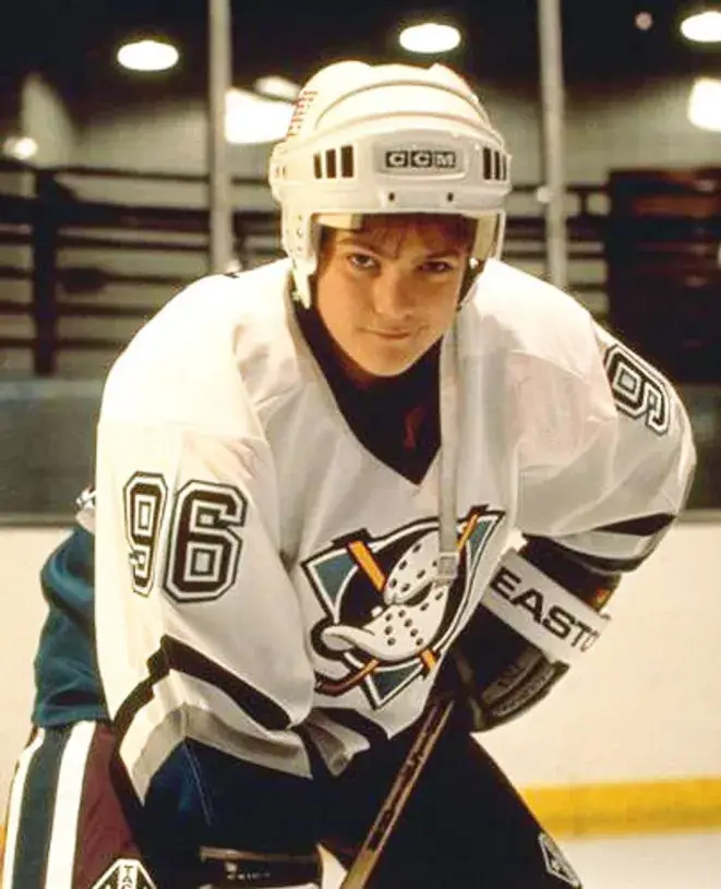 CHARLIE CONWAY Anaheim Mighty Ducks CCM NHL Throwback Hockey Jersey 