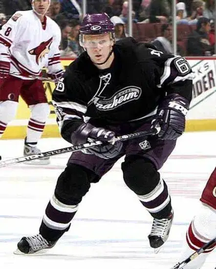 COREY PERRY Anaheim Mighty Ducks 2005 CCM Throwback Alternate NHL Jersey 