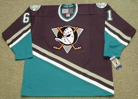 COREY PERRY Anaheim Mighty Ducks 2005 Home CCM NHL Throwback Jersey