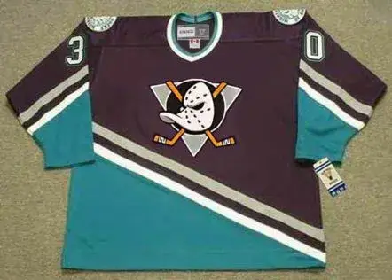 ILYA BRYZGALOV Anaheim Mighty Ducks 2005 Home CCM Throwback Hockey Jersey