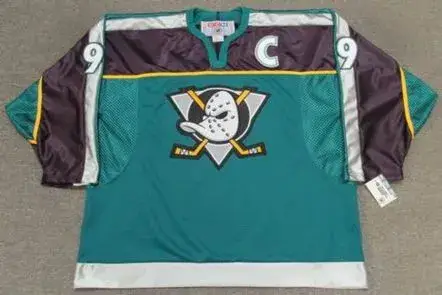 PAUL KARIYA Anaheim Mighty Ducks 1998 Alternate CCM Throwback NHL Jersey