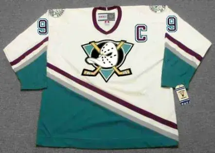 PAUL KARIYA Anaheim Mighty Ducks 2003 Home CCM NHL Throwback Hockey Jersey