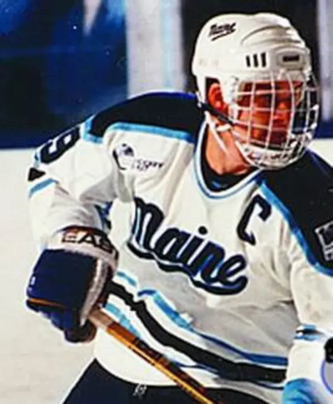 PAUL KARIYA Maine Black Bears 1993 NCAA Throwback Hockey Jersey 