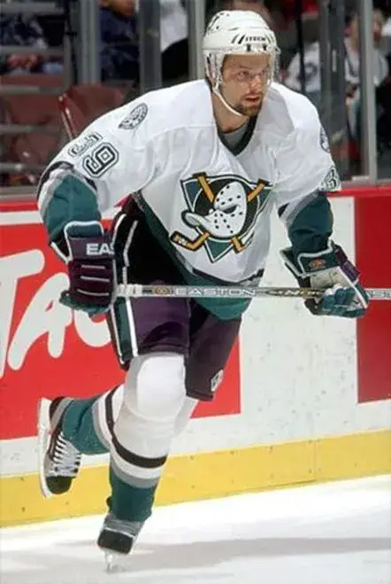 PETR SYKORA Anaheim Mighty Ducks 2003 Home CCM NHL Vintage Throwback Jersey 