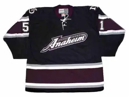 RYAN GETZLAF Anaheim Mighty Ducks 2005 CCM Throwback Alternate NHL Jersey