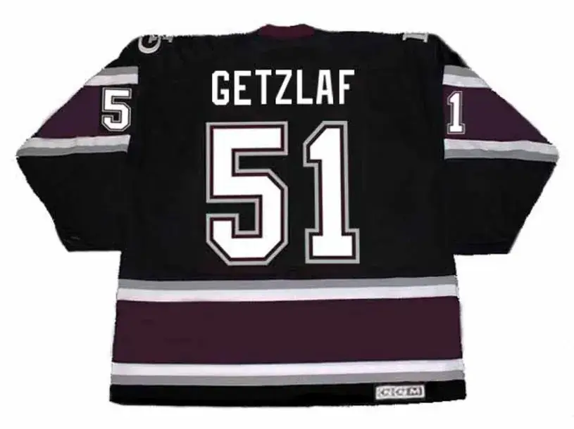 RYAN GETZLAF Anaheim Mighty Ducks 2005 CCM Throwback Alternate NHL Jersey 