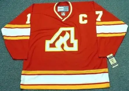 ILYA KOVALCHUK Atlanta Flames 1970’s CCM Vintage Throwback NHL Hockey Jersey