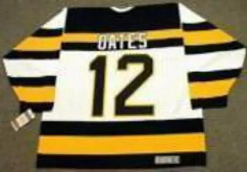 ADAM OATES Boston Bruins 1992 CCM Throwback NHL Hockey Jersey 