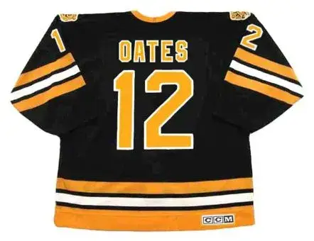 ADAM OATES Boston Bruins 1994 Away CCM Throwback NHL Hockey Jersey 