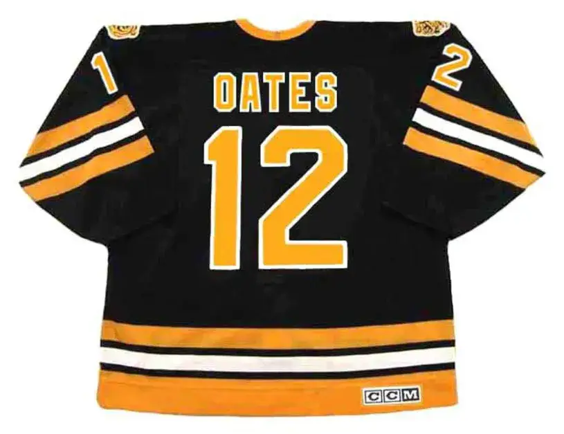 ADAM OATES Boston Bruins 1994 Away CCM Throwback NHL Hockey Jersey 