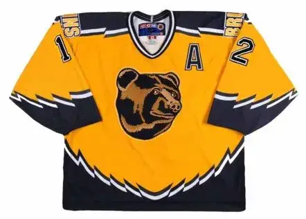 ADAM OATES Boston Bruins 1996 Alternate CCM Throwback NHL Hockey Jersey