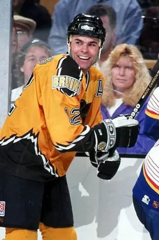 ADAM OATES Boston Bruins 1996 Alternate CCM Throwback NHL Hockey Jersey 