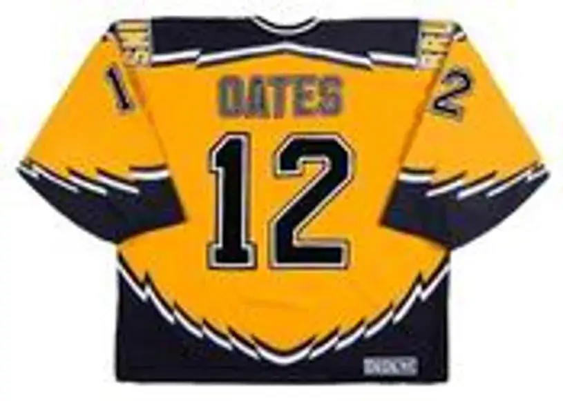 ADAM OATES Boston Bruins 1996 Alternate CCM Throwback NHL Hockey Jersey 