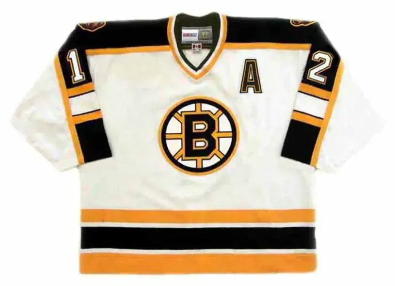 ADAM OATES Boston Bruins 1996 Home CCM Throwback NHL Hockey Jersey