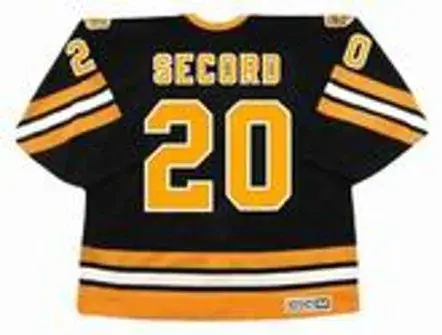 AL SECORD Boston Bruins 1979 Away CCM Vintage Throwback Hockey Jersey 