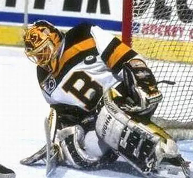 ANDY MOOG Boston Bruins 1992 CCM Throwback NHL Hockey Jersey 