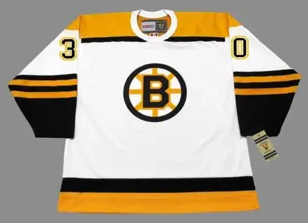 BERNIE PARENT Boston Bruins 1966 Away CCM Throwback NHL Hockey Jersey