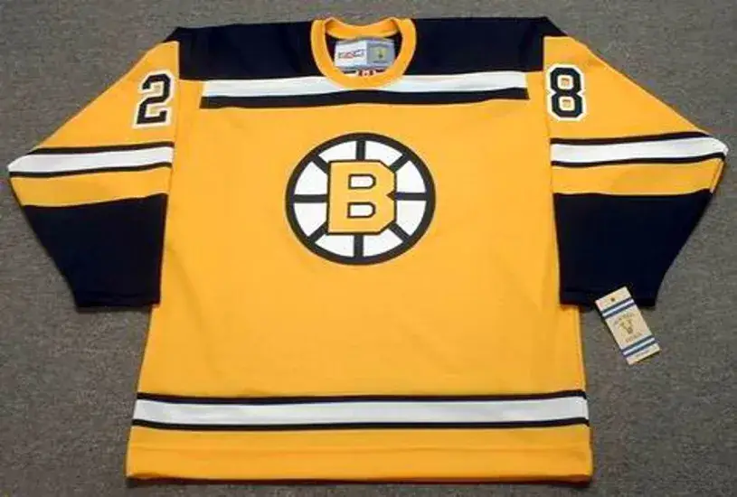 BILL GOLDSWORTHY Boston Bruins 1966 Home CCM Throwback NHL Hockey Jersey