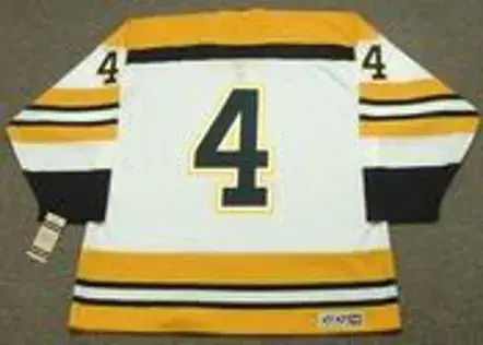 BOBBY ORR Boston Bruins 1972 Home CCM Throwback NHL Hockey Jersey 
