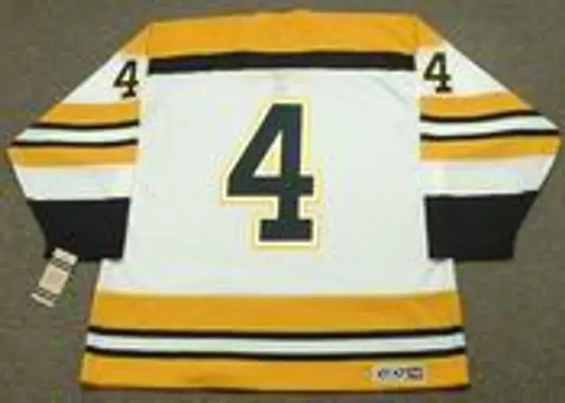 BOBBY ORR Boston Bruins 1972 Home CCM Throwback NHL Hockey Jersey 