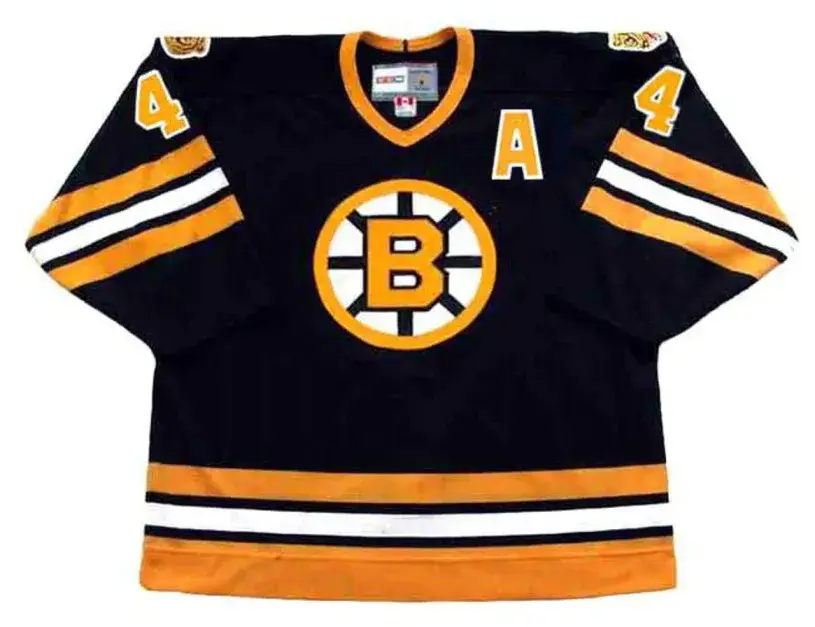 BOBBY ORR Boston Bruins 1975 Away CCM Vintage Throwback NHL Hockey Jersey
