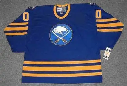 BUFFALO SABRES 1980’s Away CCM Throwback Jersey Customized “Any Name & Number(s)”