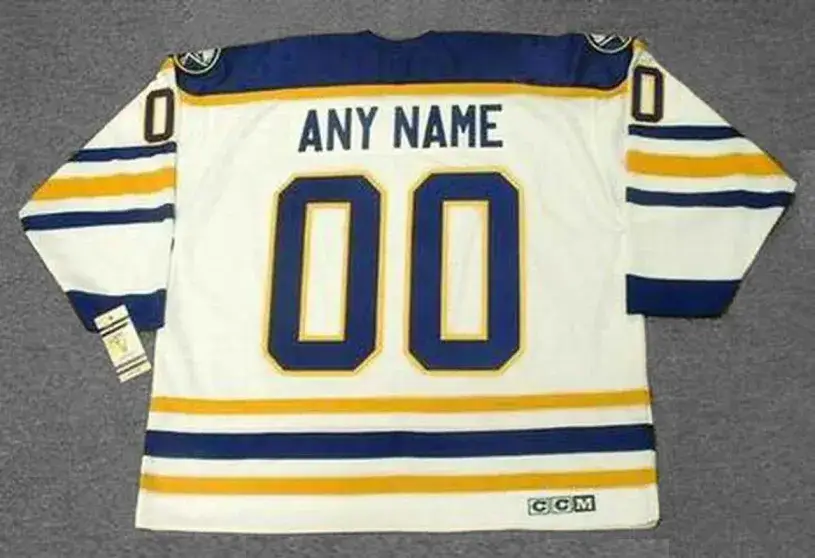 BUFFALO SABRES 1980’s Home CCM Throwback Jersey Customized “Any Name & Number(s)” 